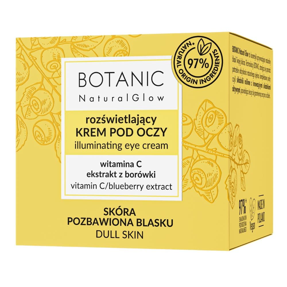 Natural Glow rozświetlający krem pod oczy