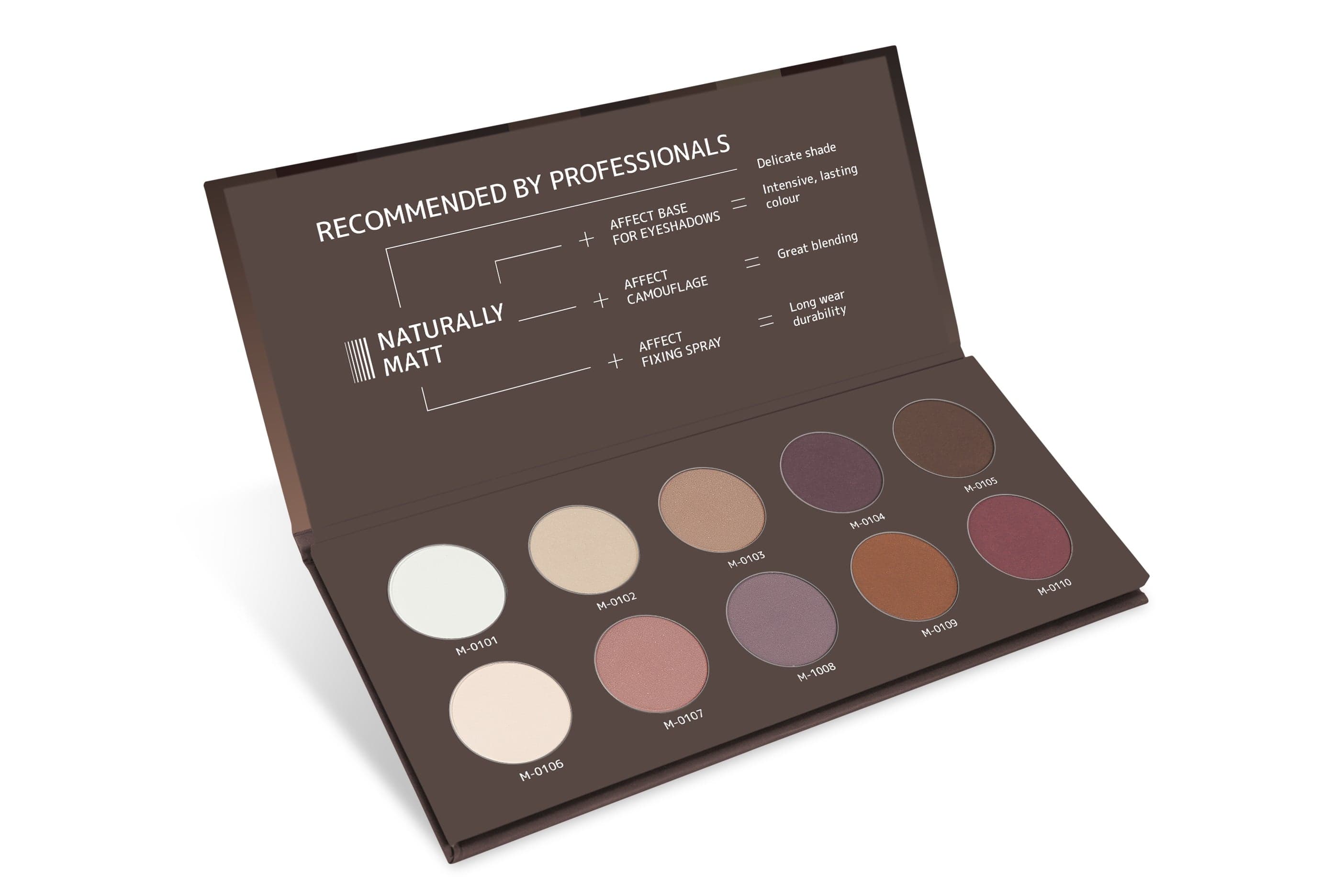 Paleta cieni do oczu Naturally Matt 10-