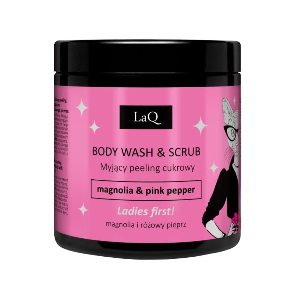 Magnolia i Różowy Pieprz peeling cukrowy myjący