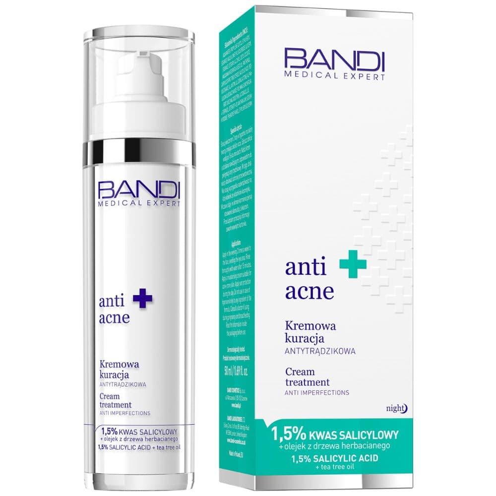 Medical Expert anti acne Kremowa kuracja antytrądzikowa