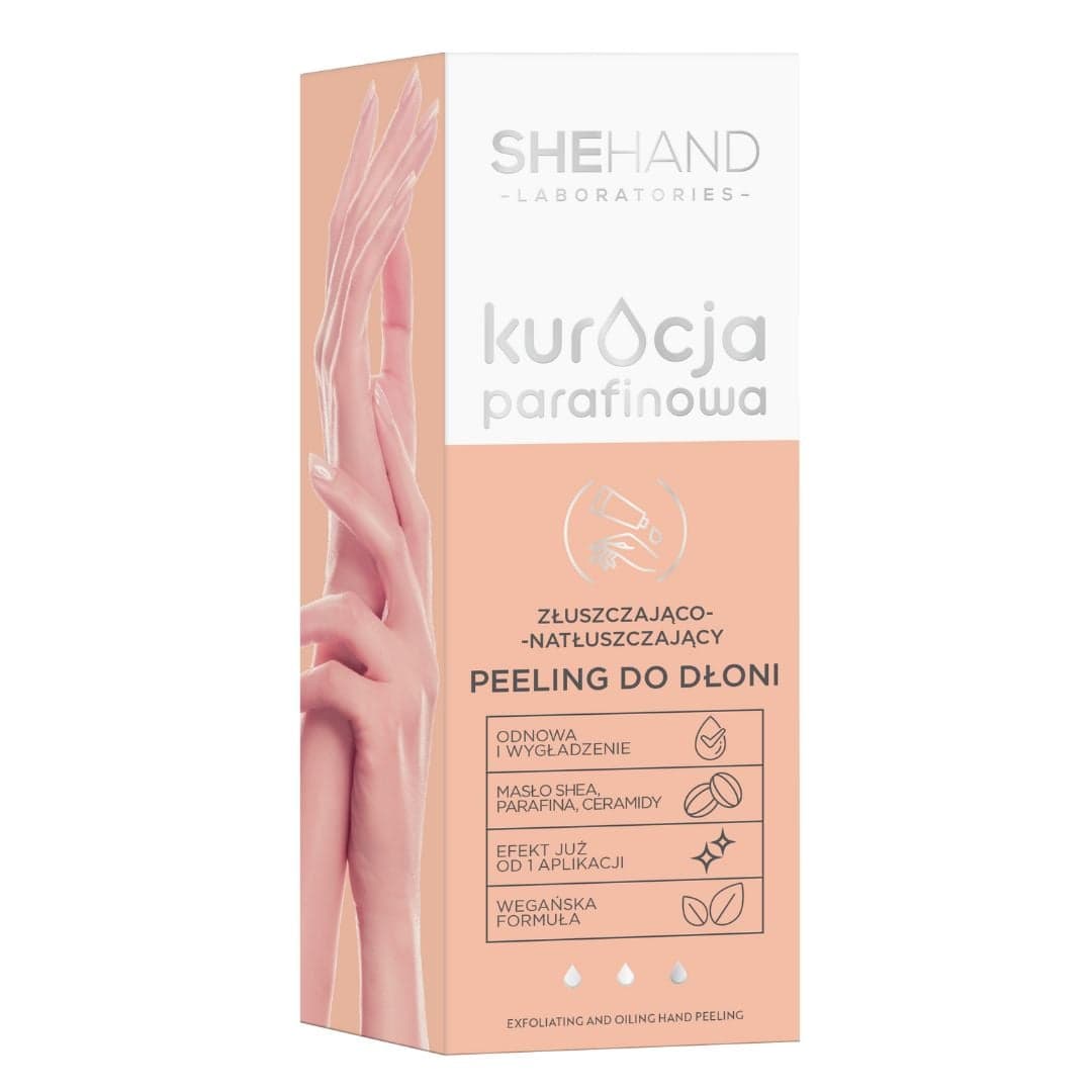 Złuszczająco-natłuszczający peeling do skóry dłoni