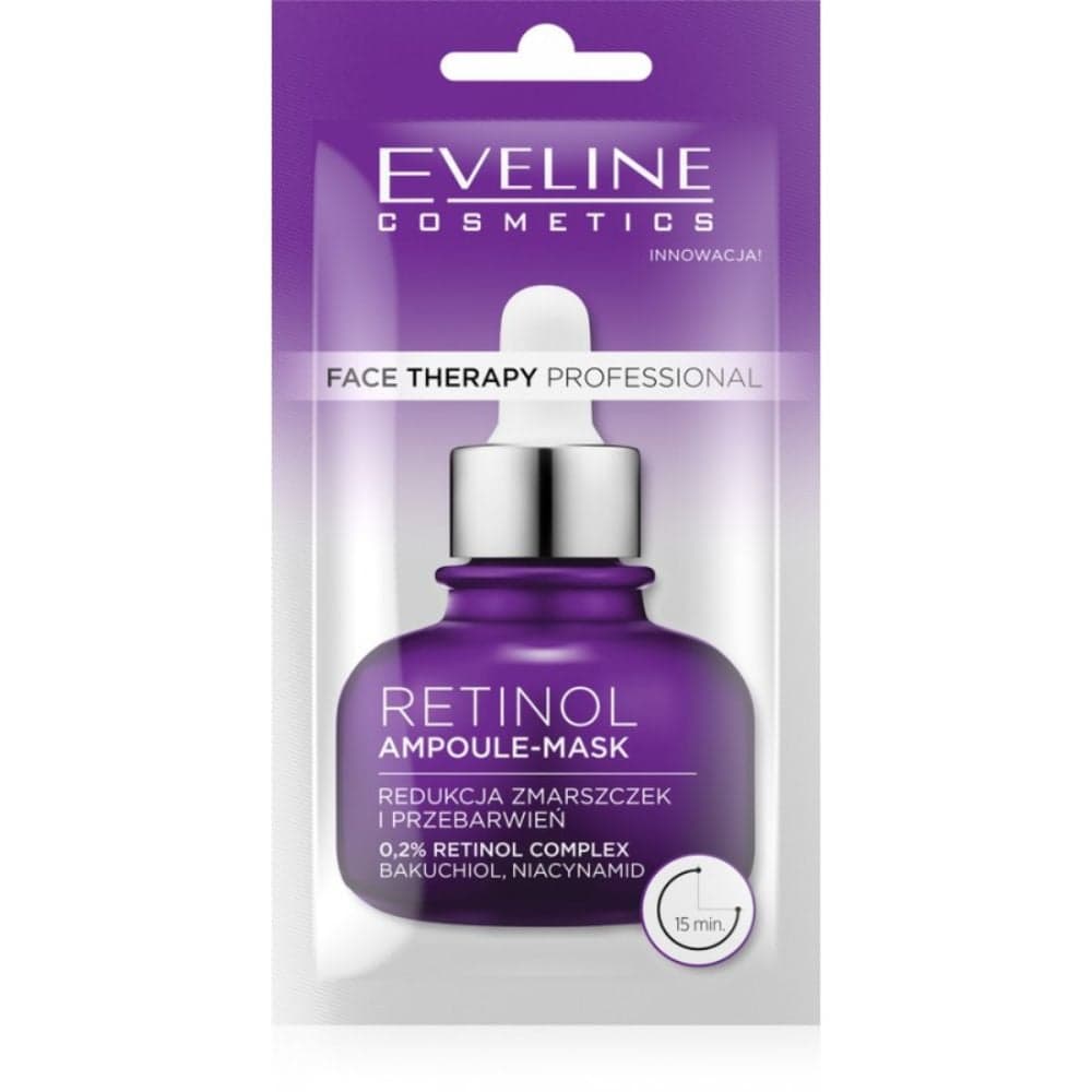 Face Therapy Professional maska redukująca zmarszczki i przebarwienia Retinol