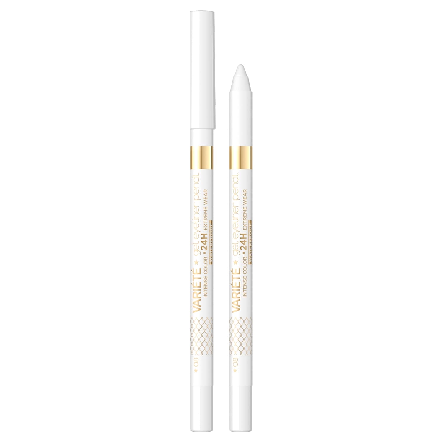 Variété Wodoodporna żelowa kredka do oczu, nr 08 white