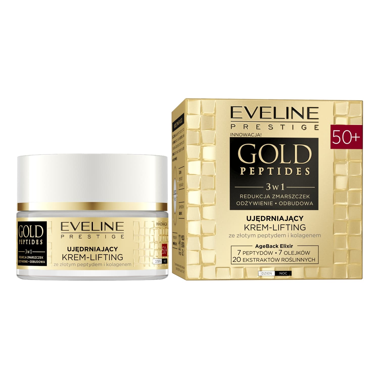 Gold Peptides ujędrniający krem-lifting 50+d/n pl/ang