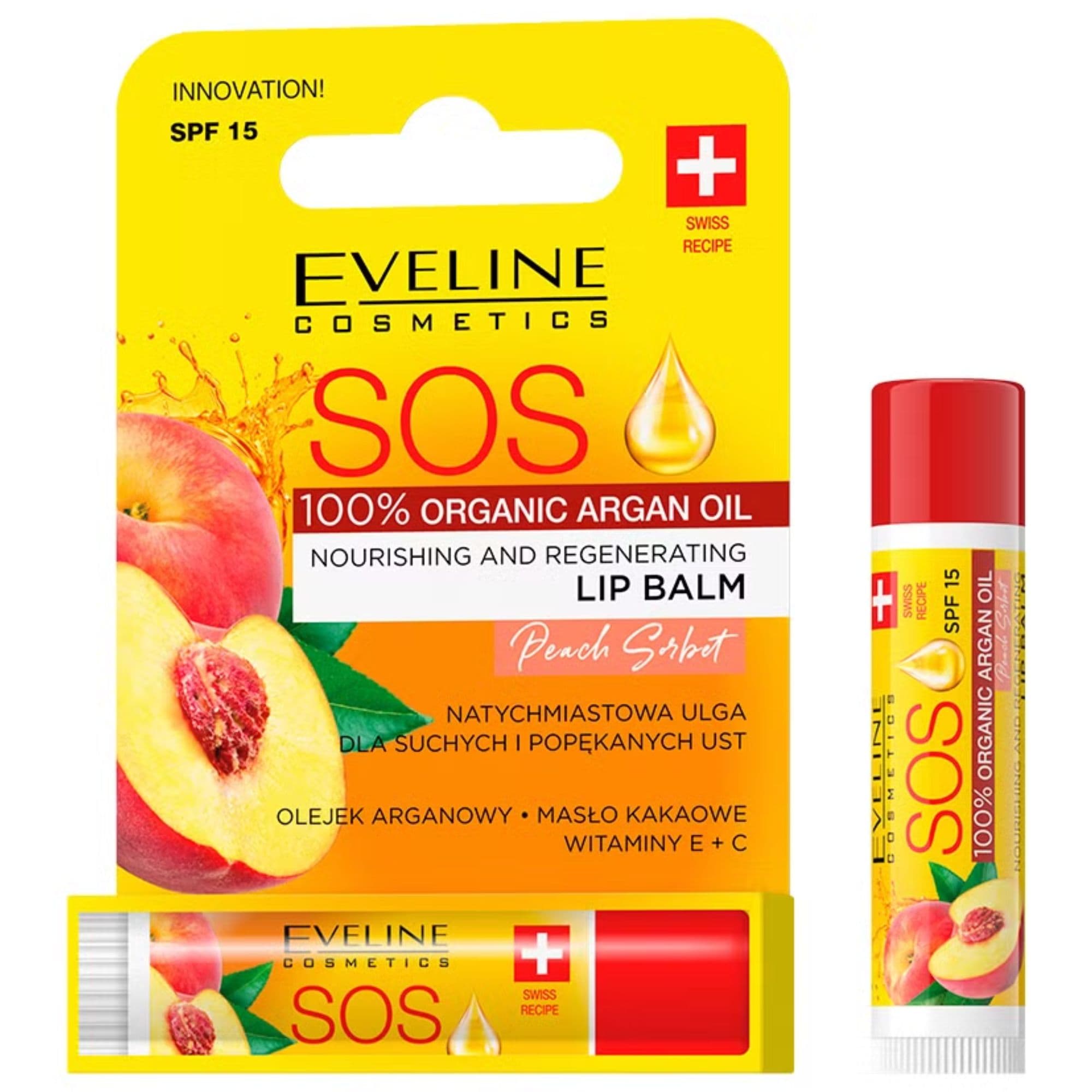 Eveline pomadka ochronna SOS PEACH