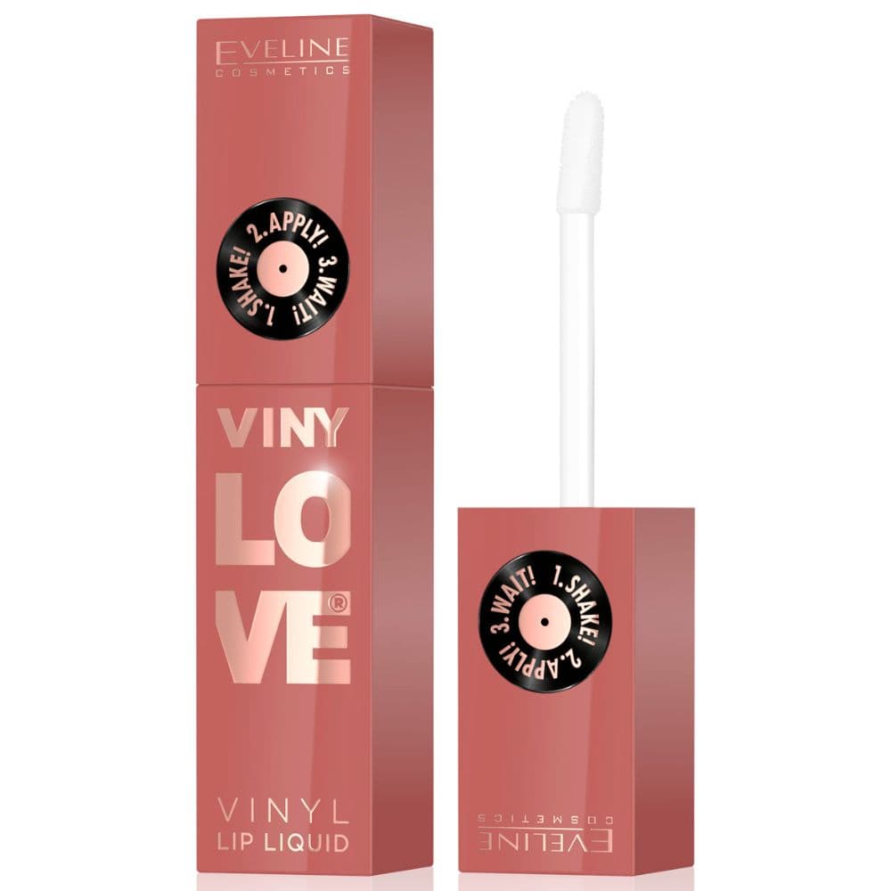 VinyLove 04 Peachy pomadka płynna z efektem winylowym
