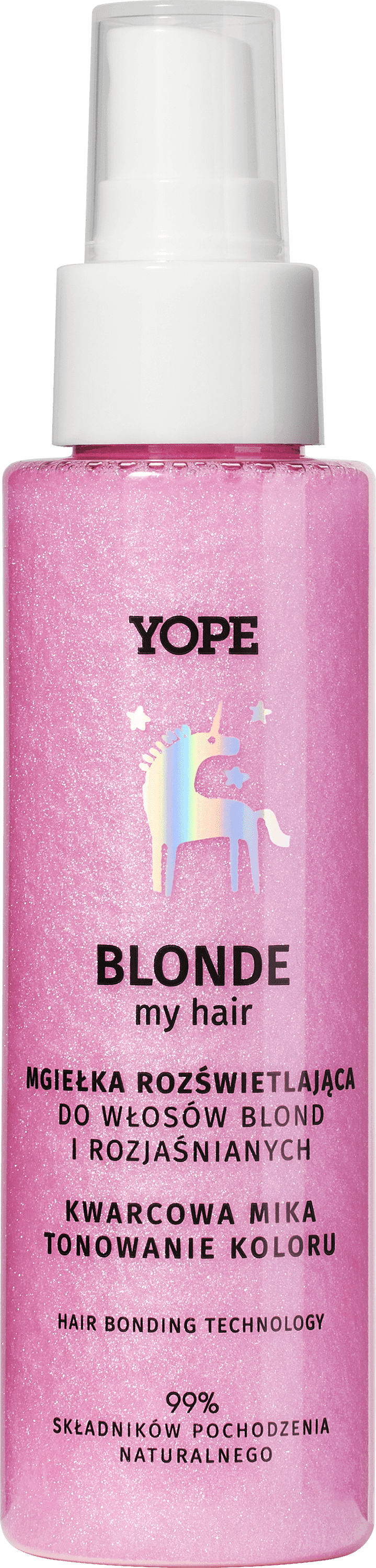 BLONDE MGIEŁKA DO WŁOSÓW KWARC