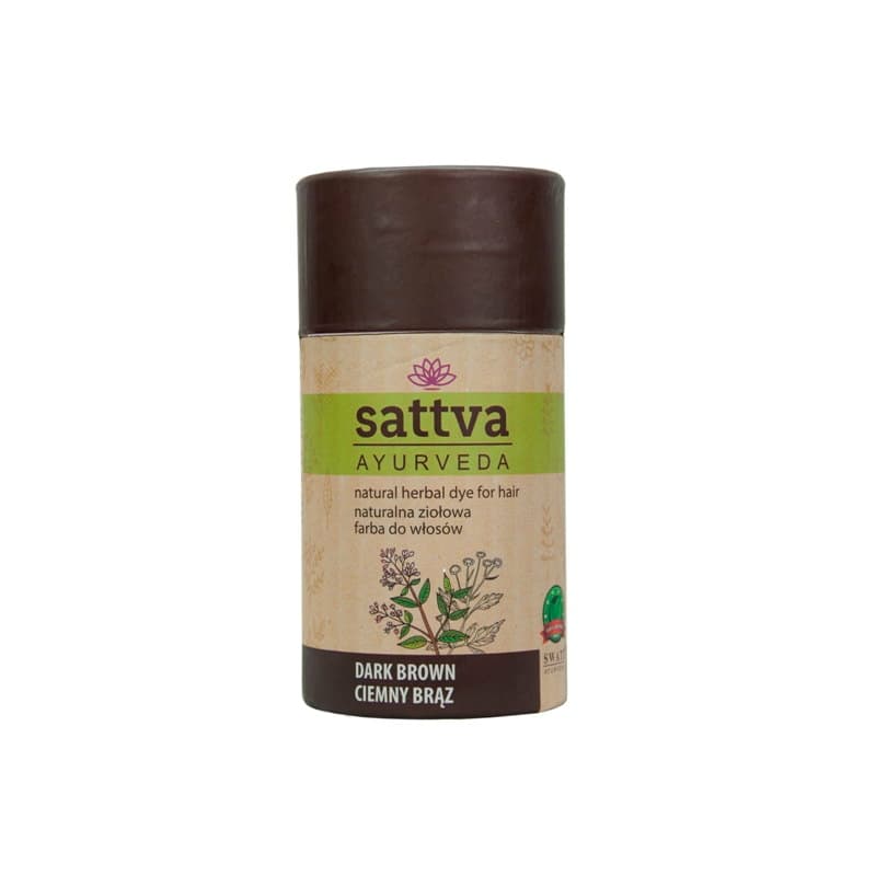 AYURVEDA NATUR.ZIOL.FARBA CIEMNY BRĄZ