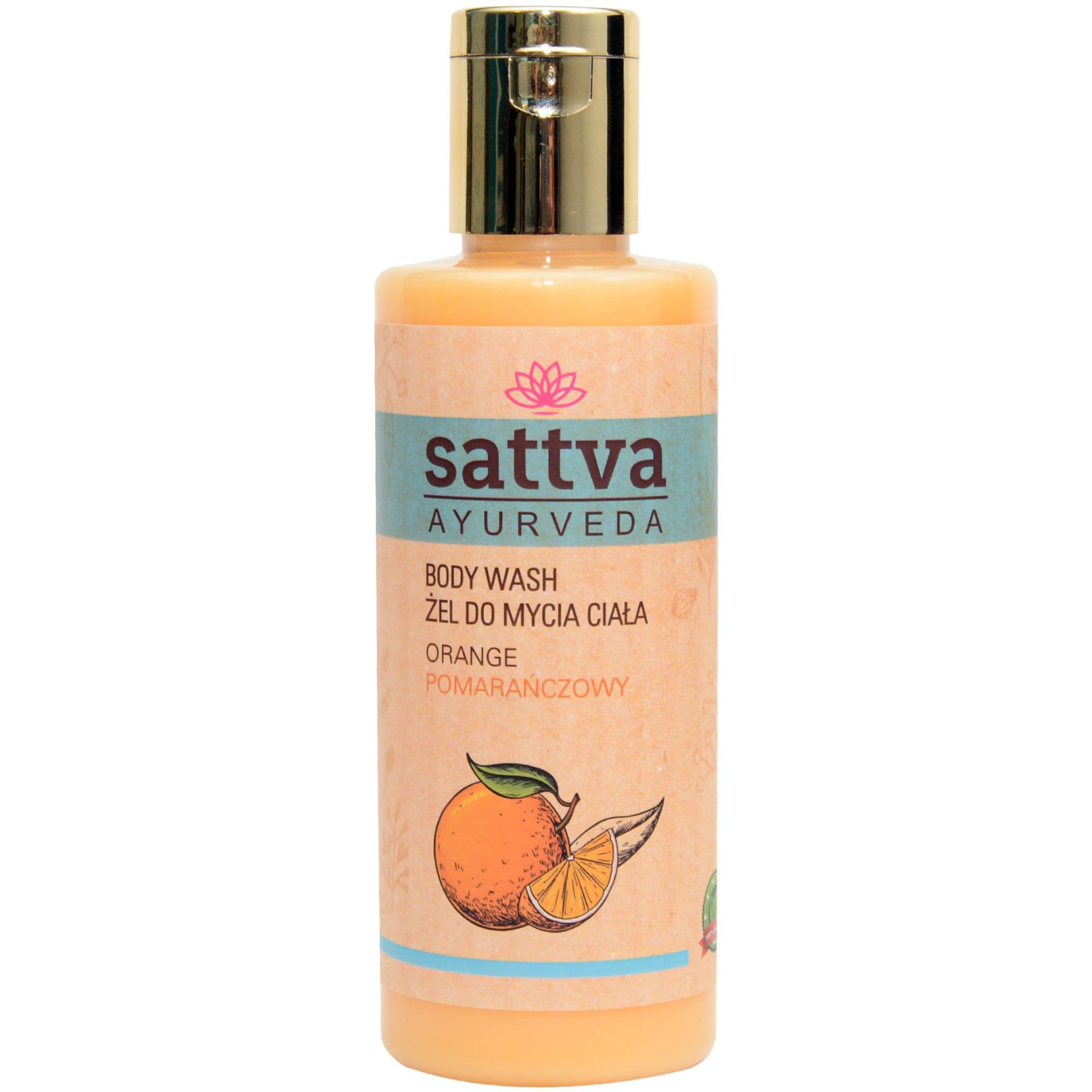 SATTVA żel DO MYCIA CIAŁA ORANGE
