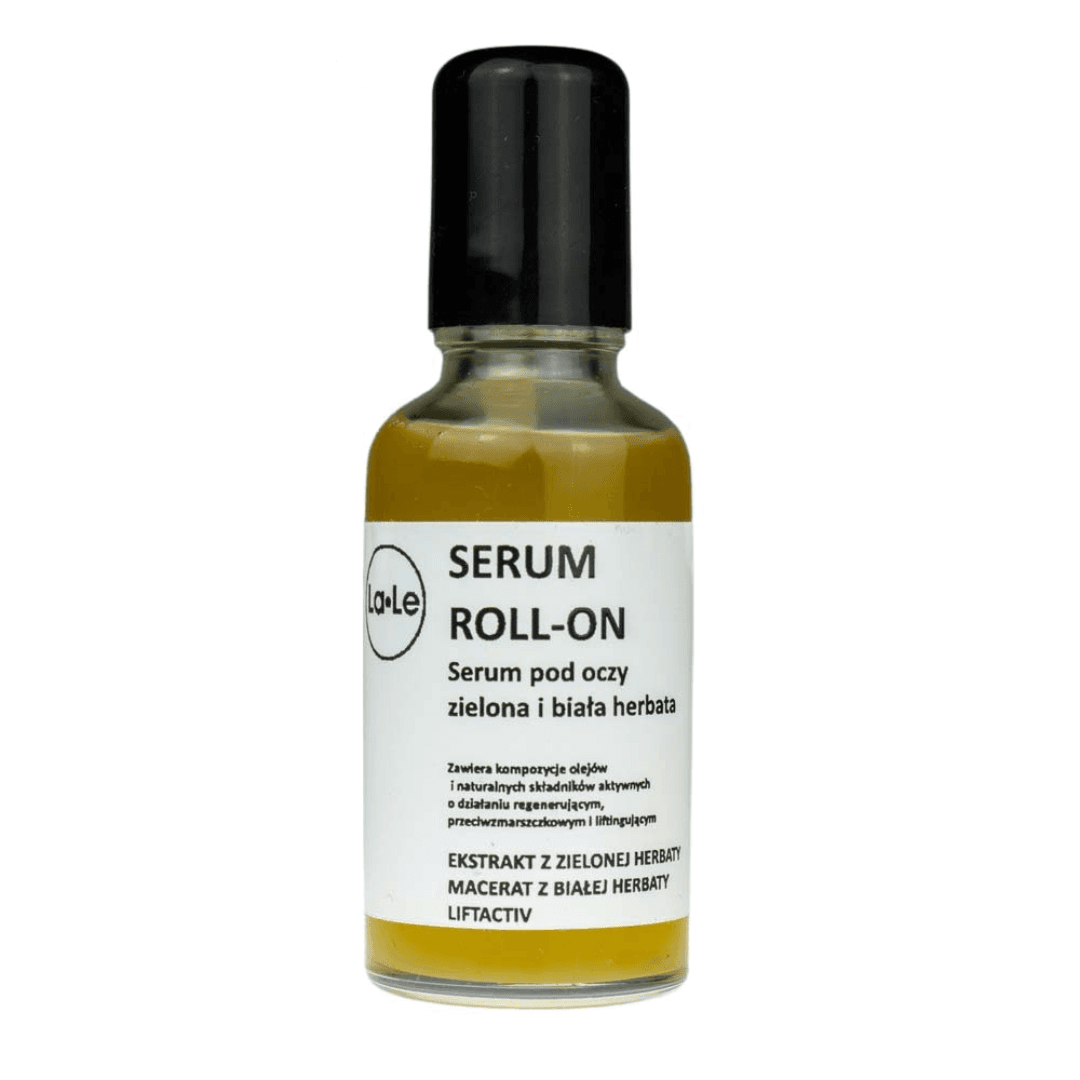 La-Le Serum roll-on pod oczy – zielona i biała herbata