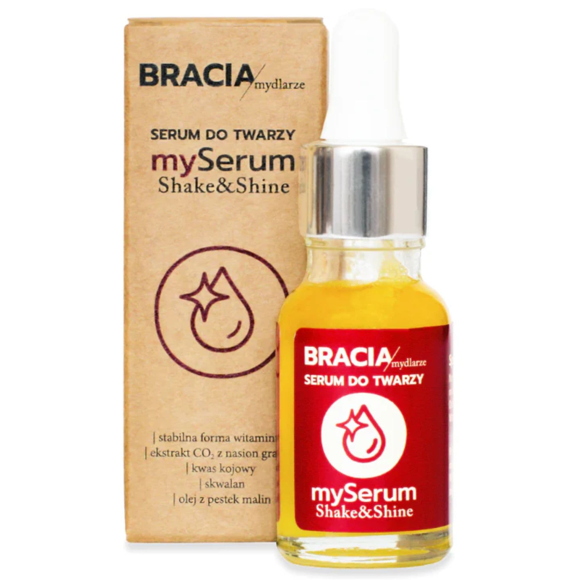 Mydlarze Shake & Shine serum do cery naczynkowej z wit. C