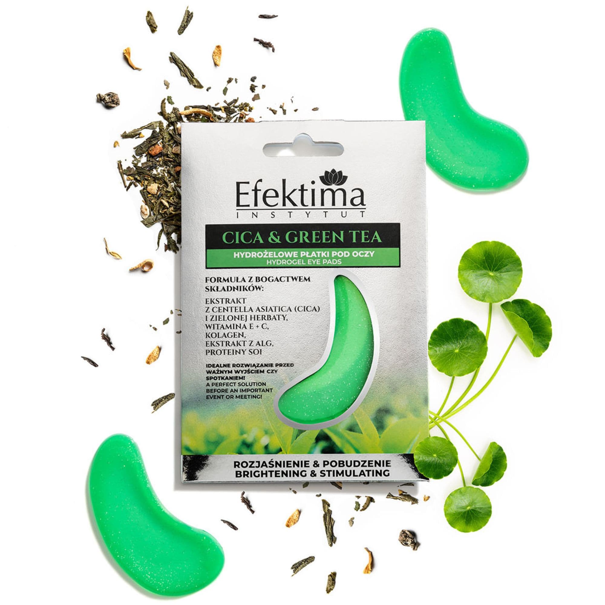 Cica & Green Tea hydrożelowe płatki pod oczy
