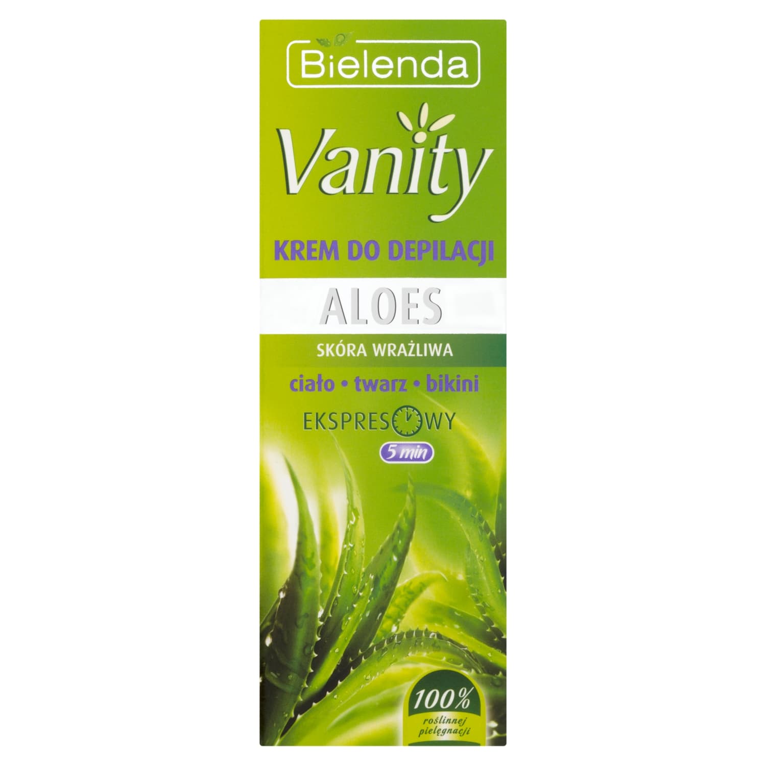 Vanity Krem do depilacji Aloes