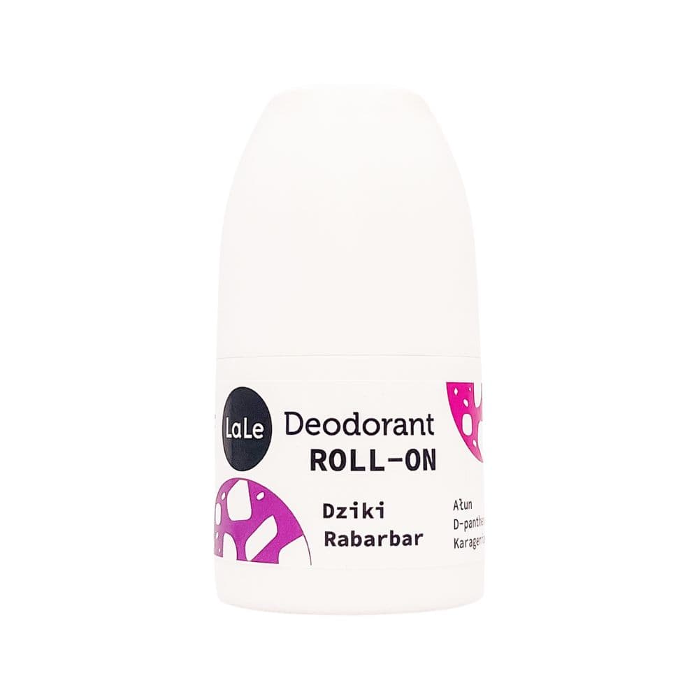 Le Dezodorant roll-on Dziki Rabarbar