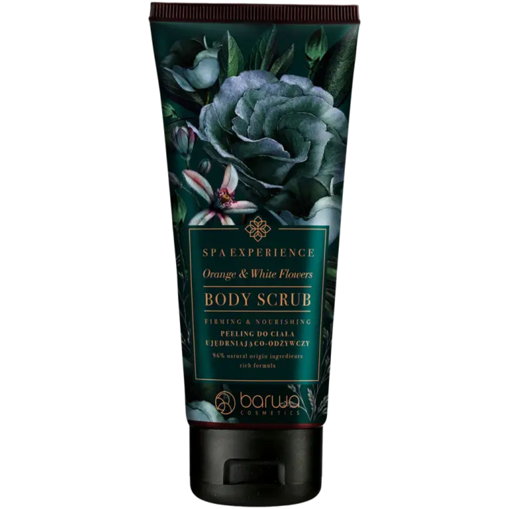 peeling do ciała ujędrniająco-odżywczy Orange & White Flowers SPA EXPERIENCE 180