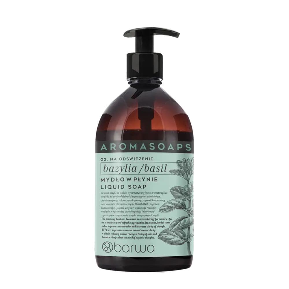 Aroma Soaps Mydło w płynie bazylia