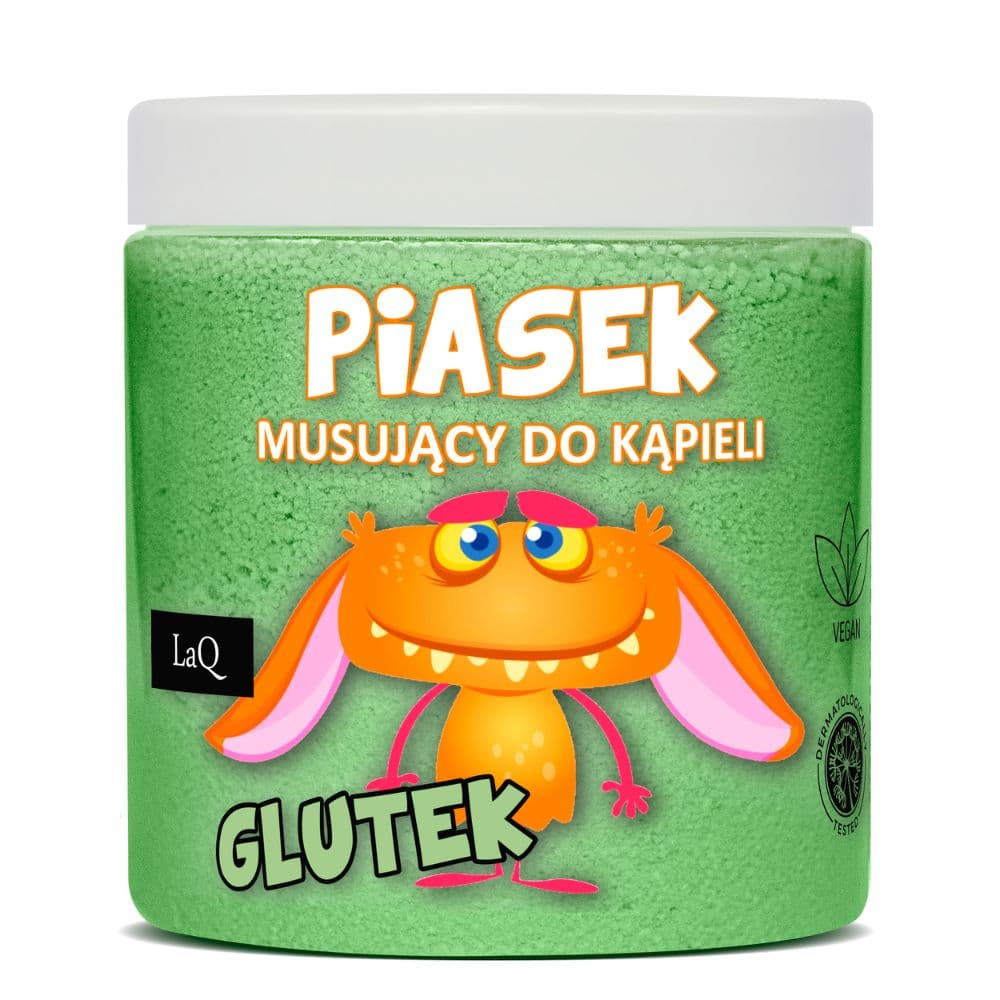 Piasek musujący do kąpieli Glutek