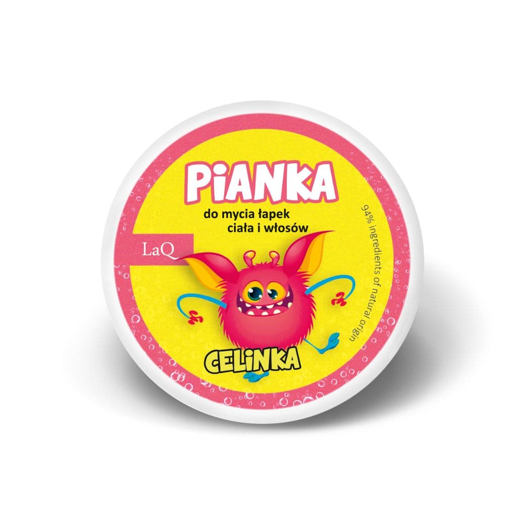Celinka żółta pianka do mycia