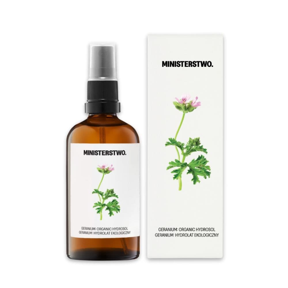 Ministerstwo. Geranium Hydrolat Ekologiczny