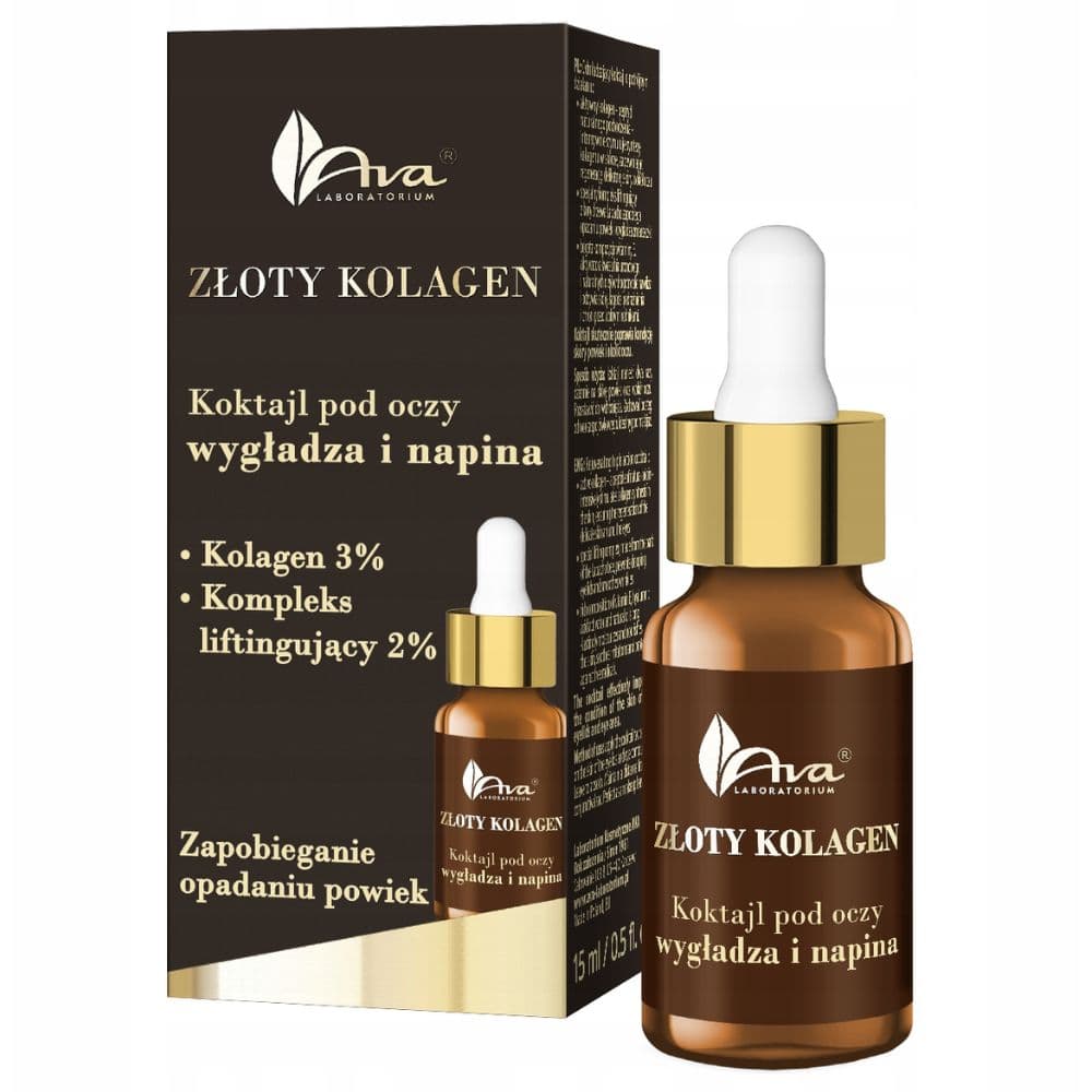 Złoty Kolagen koktajl pod oczy