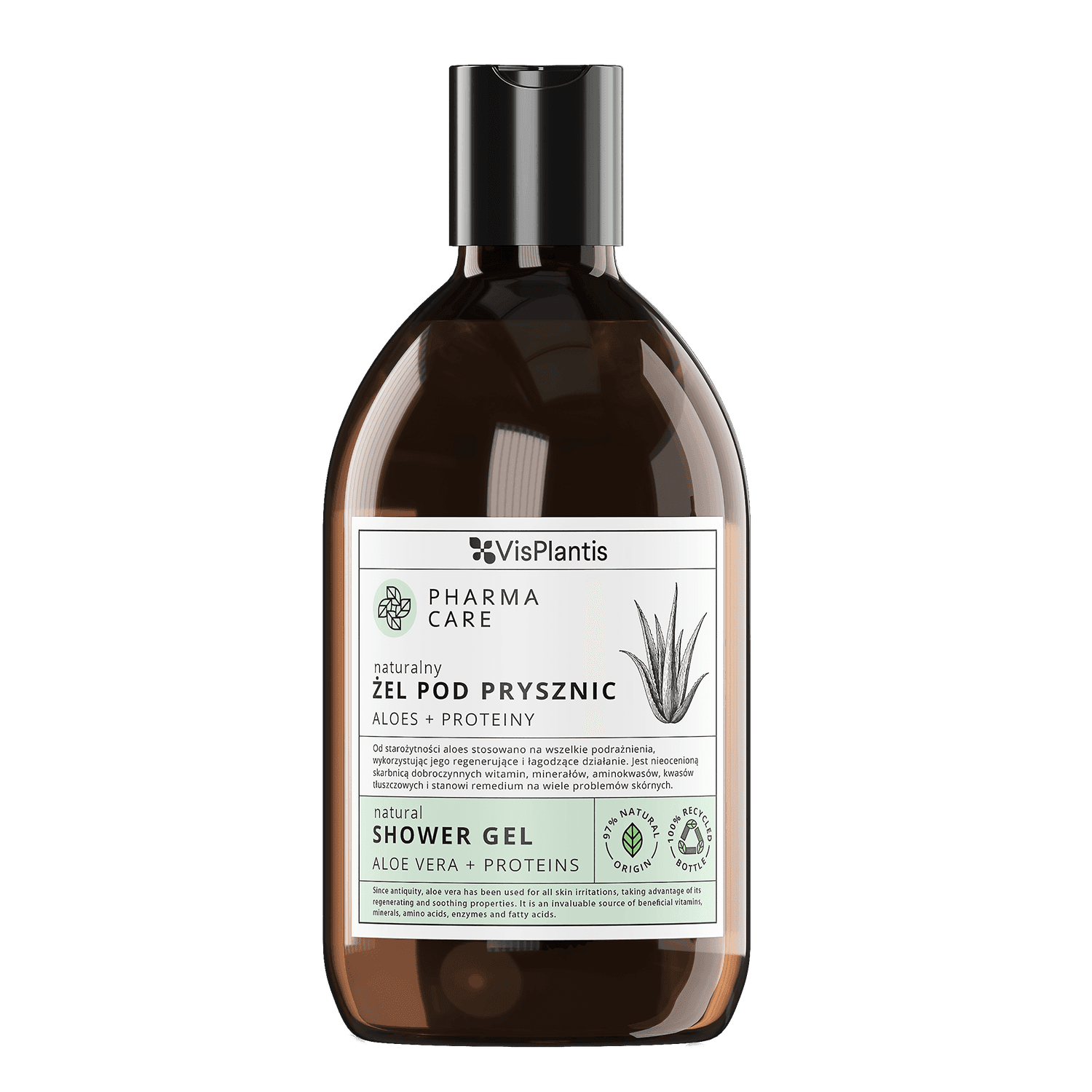 Pharma Care żel pod prysznic Aloes + Proteiny