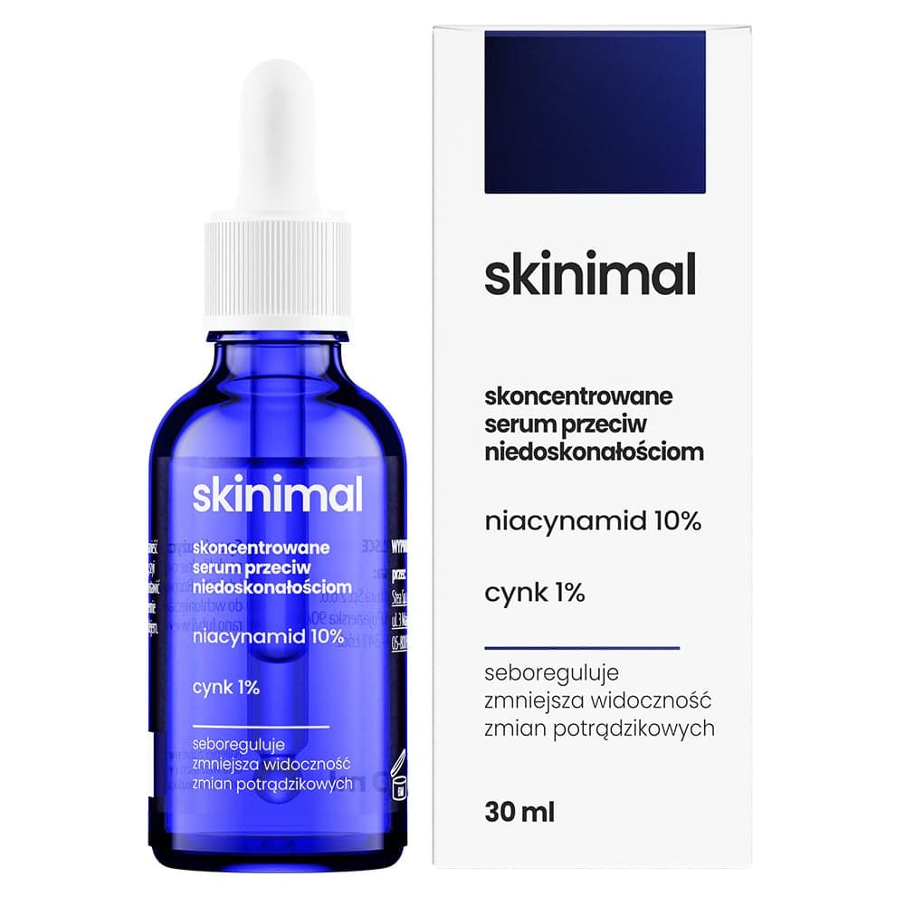 skoncentrowane serum przeciw niedoskonałościom