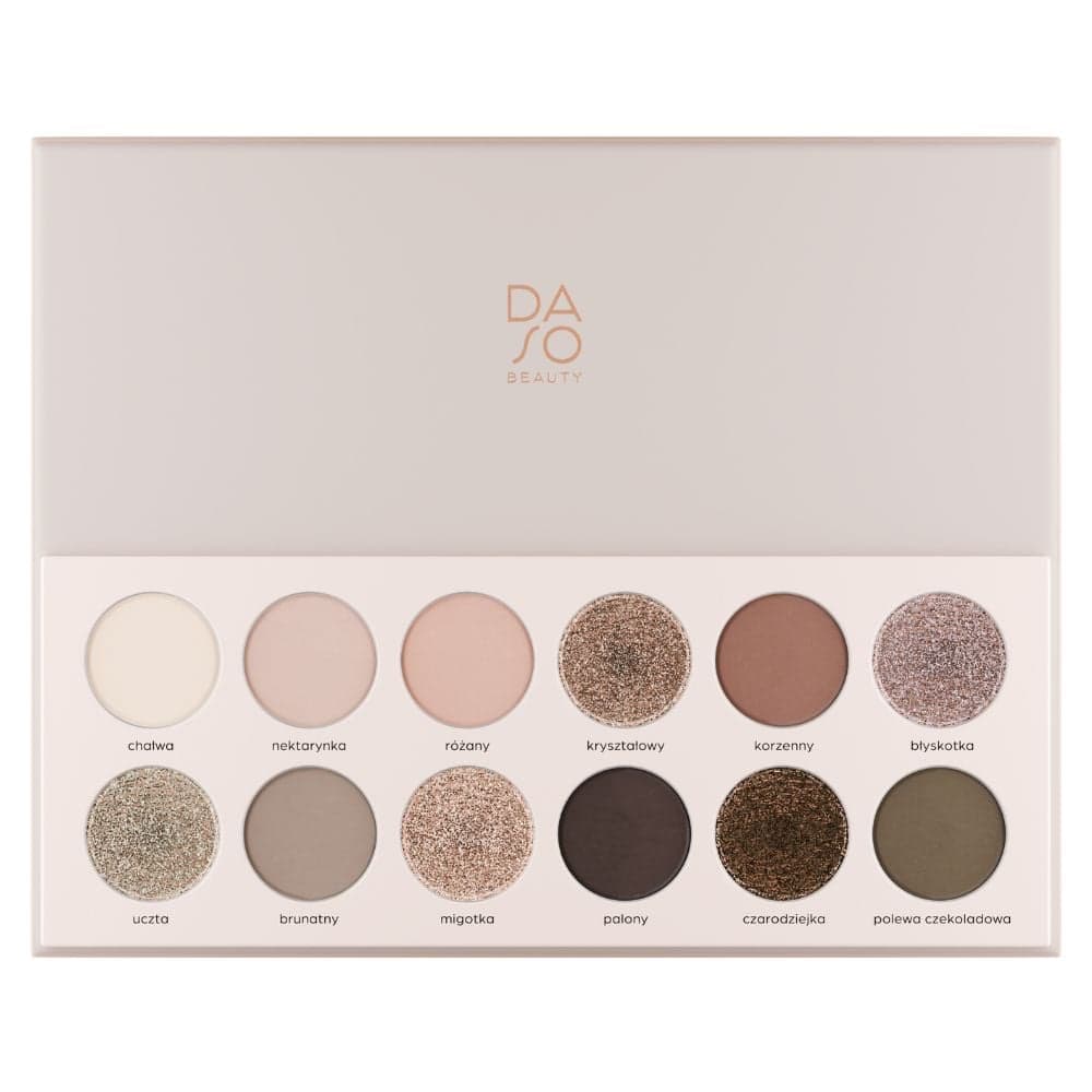 Beauty Naturalnie Rozświetlona paleta cieni do powiek