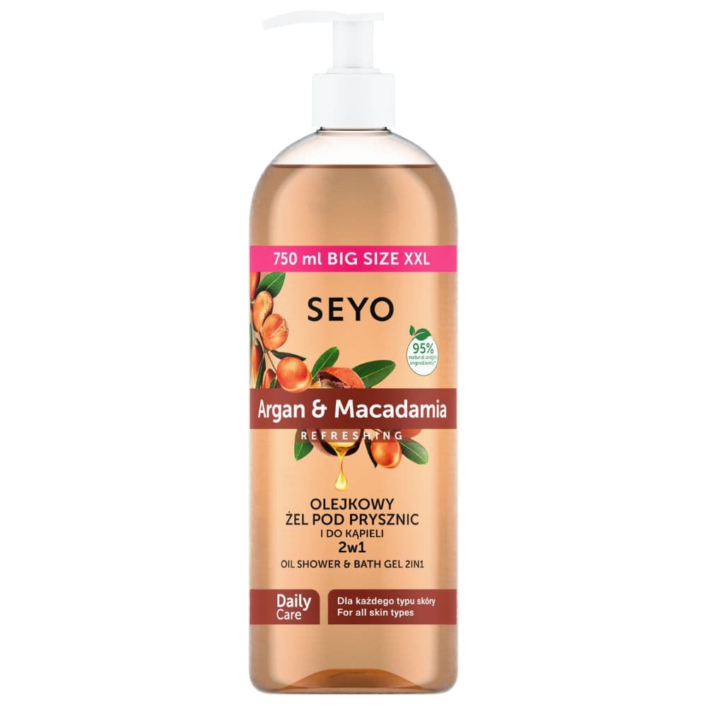 Argan Macadamia żel pod prysznic i do kąpieli