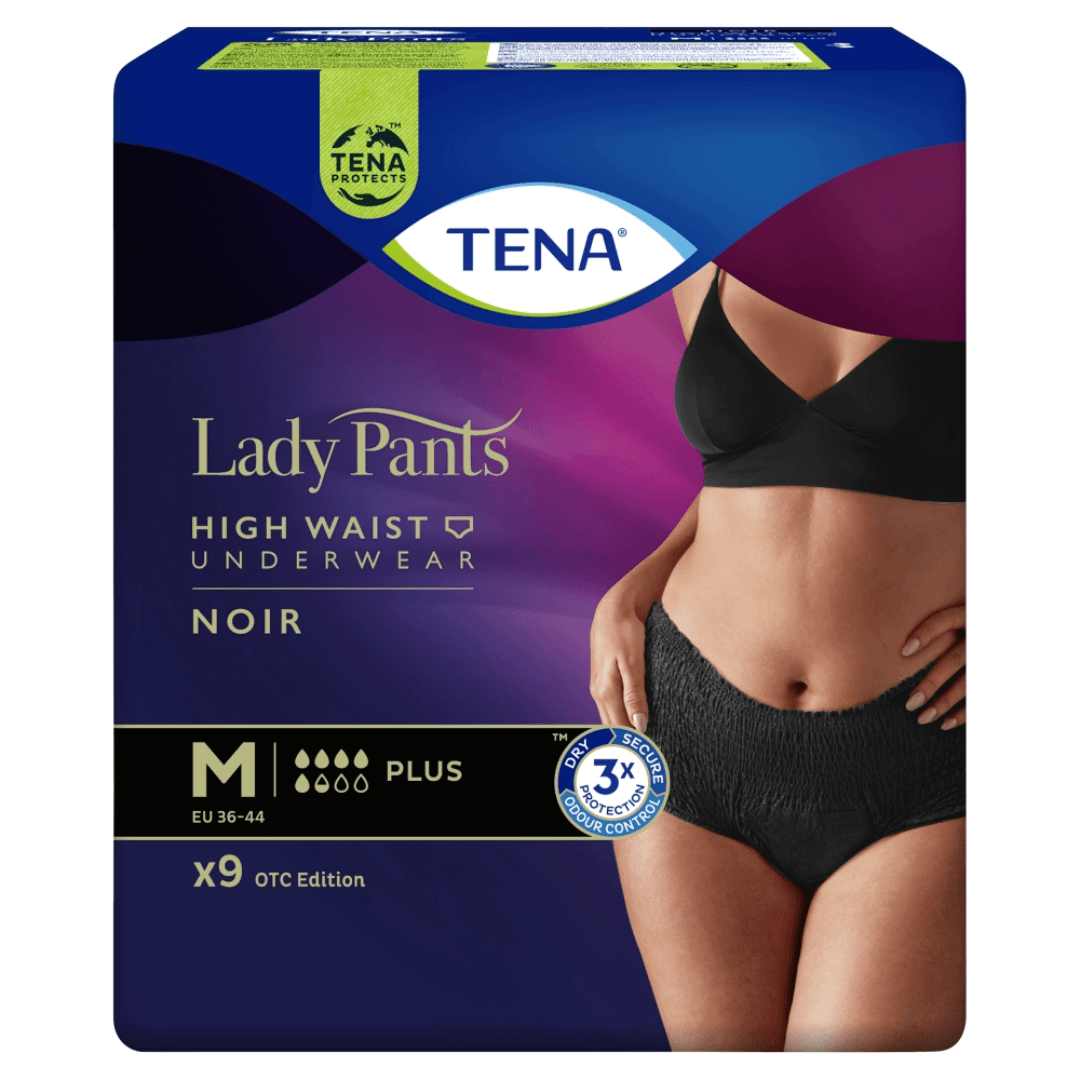 Lady Pants Noir Plus Bielizna chłonna dla kobiet M, czarny