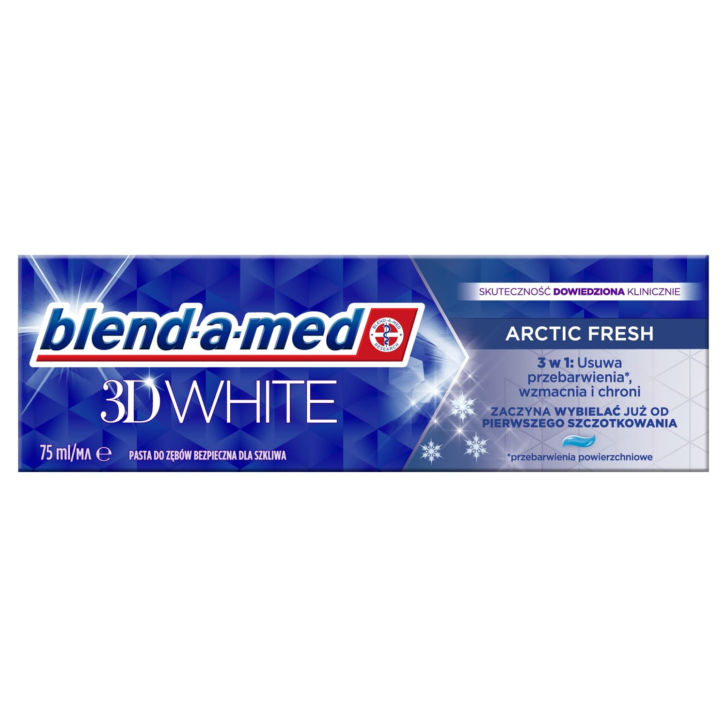 3D White Arctic Fresh Pasta do zębów