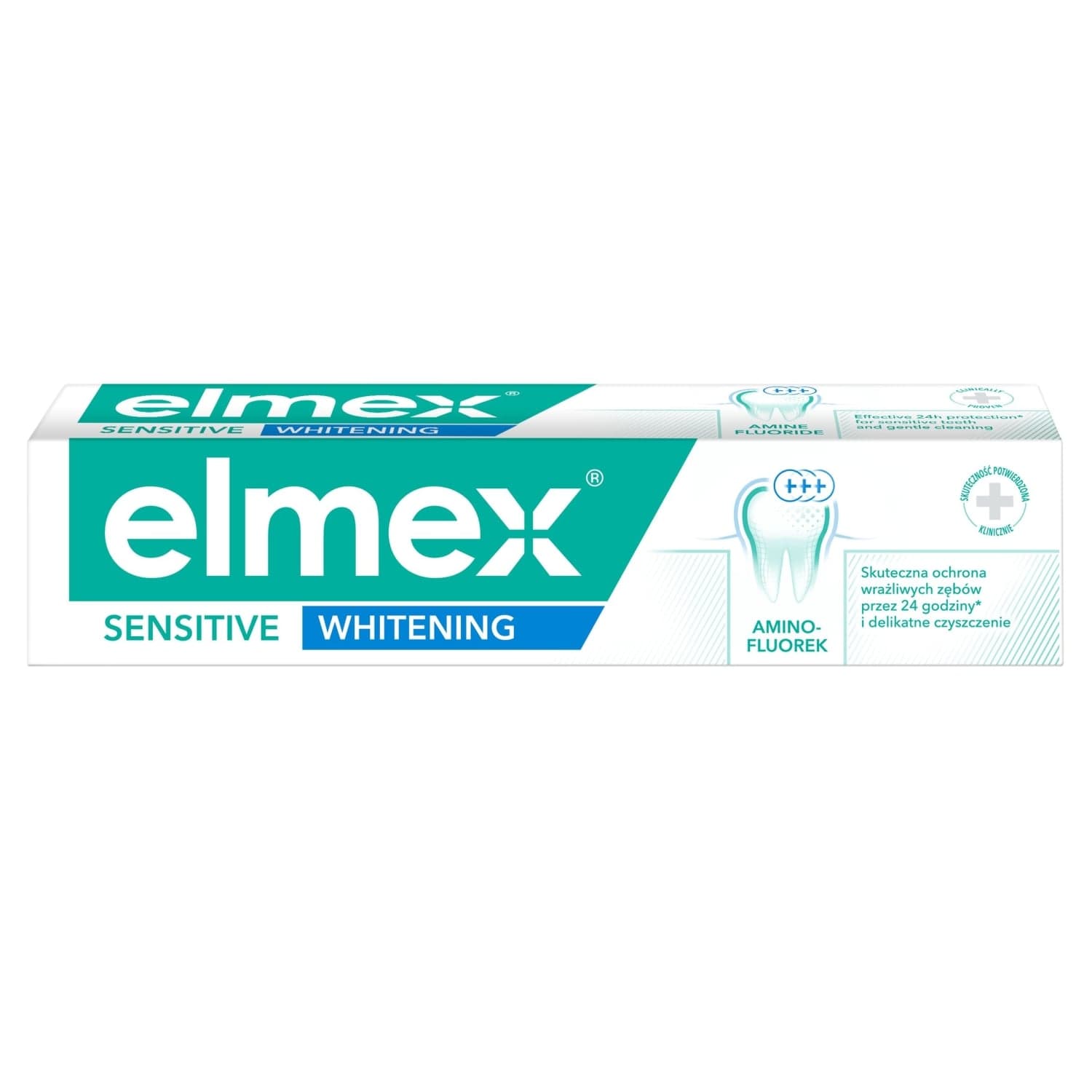 Sensitive Whitening Pasta do zębów z aminofluorkiem