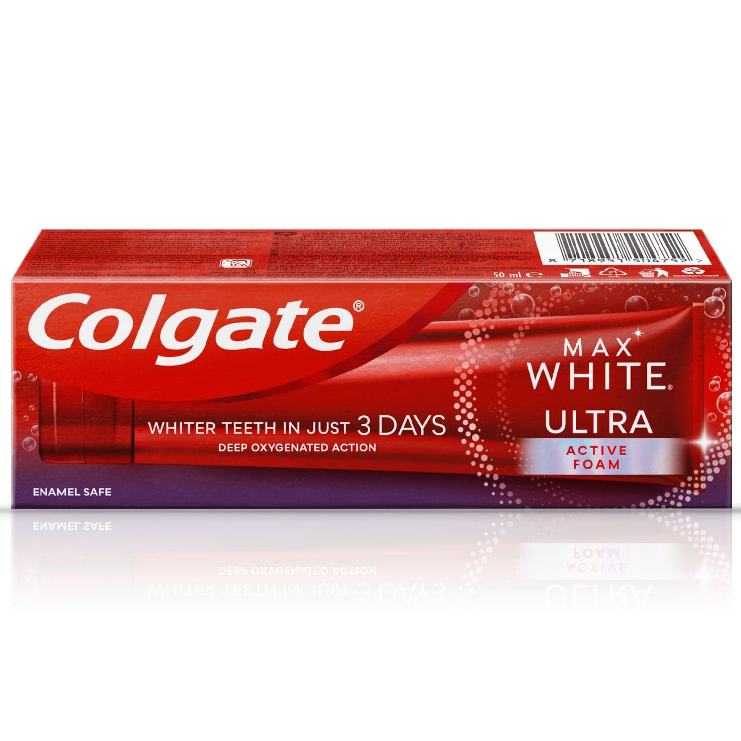 Max White Ultra Active Foam wybielająca pasta do zębów
