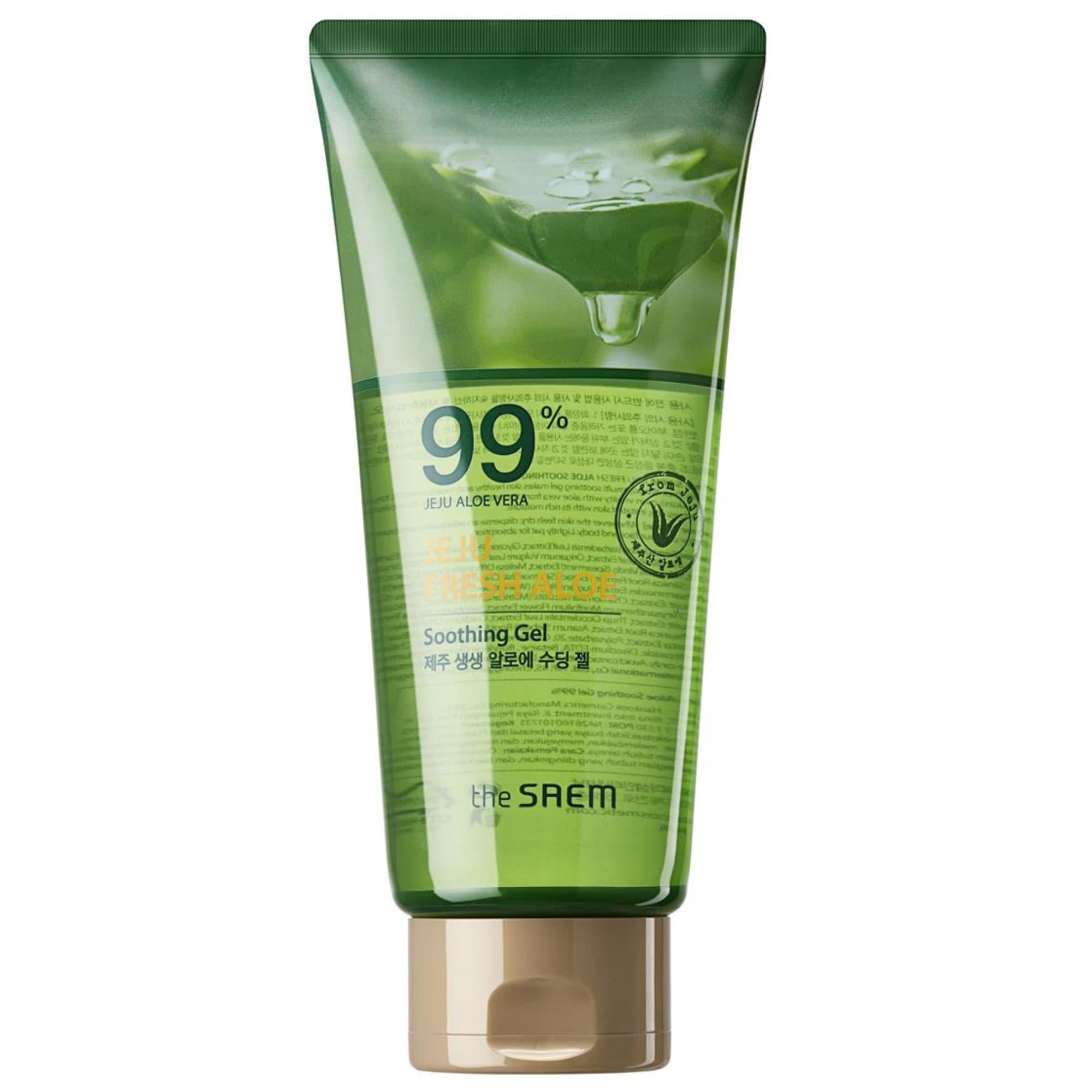 THE SAEM Jeju Fresh Aloe Soothing Gel 99% wegański żel aloesowy