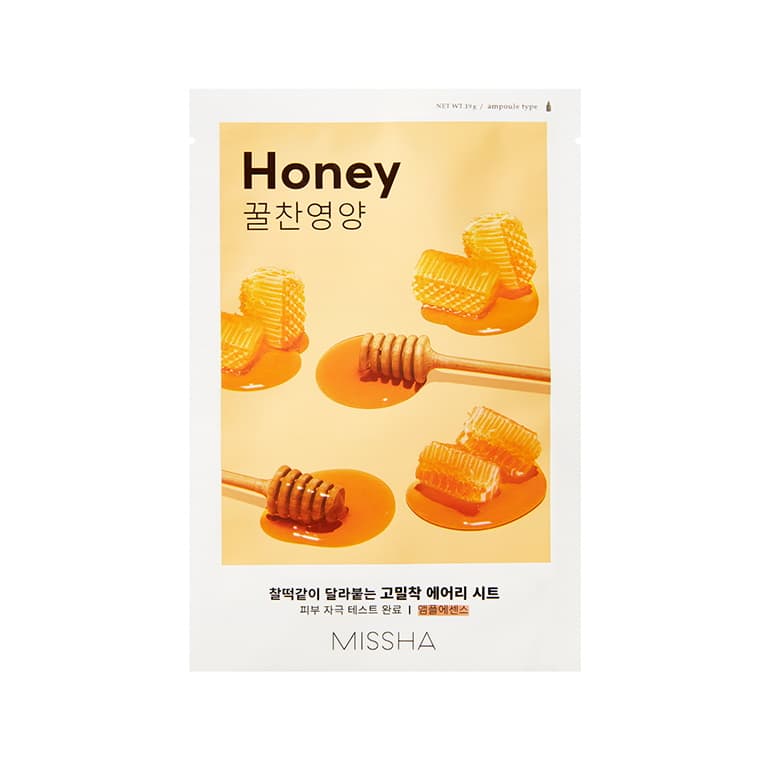 Airy Fit Sheet Mask rozświetlająco-odżywcza maseczka w płachcie Miód
