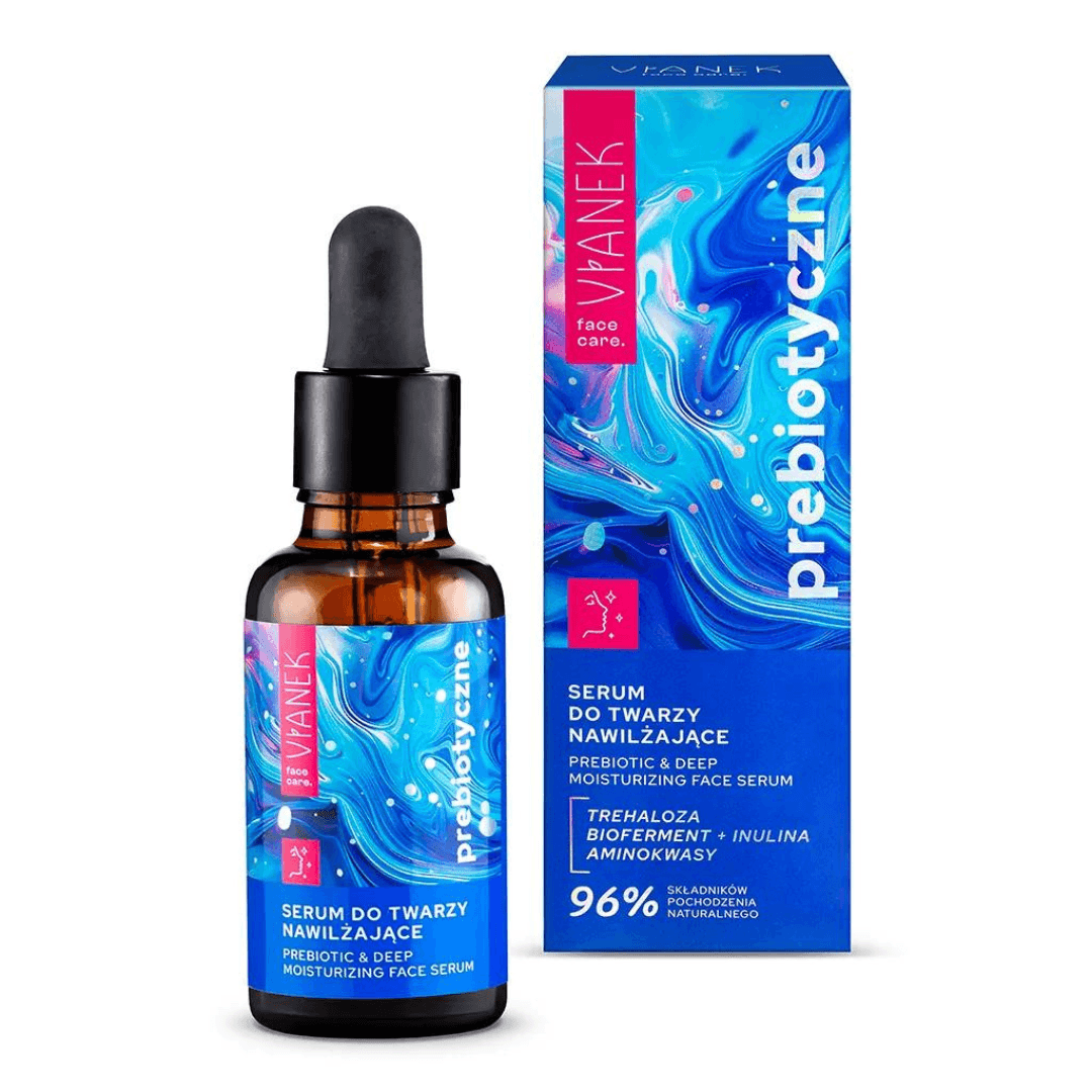 Prebiotyczny serum do twarzy nawilżające z trehalozą