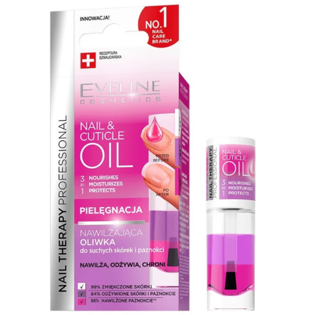 nawilżająca oliwka do suchych skórek i paznokci Nail Therapy Professional