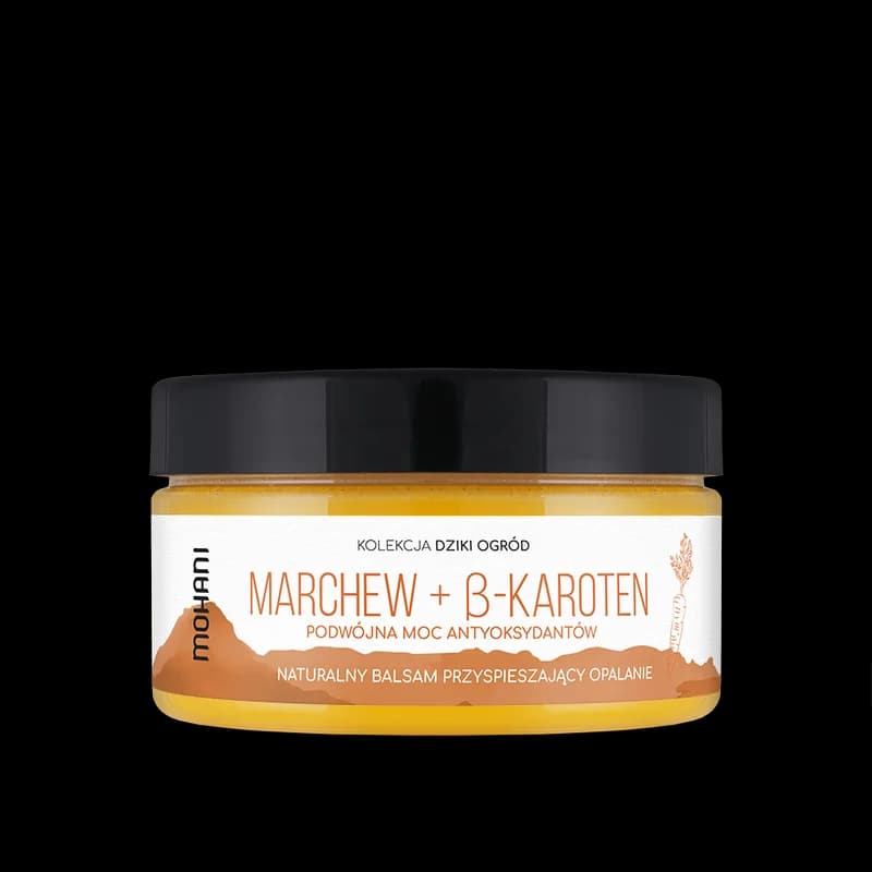 Naturalny balsam marchewkowy przyspieszający opalanie