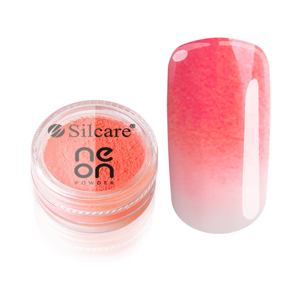 Pyłek do paznokci Neon Powder Salmon Pink