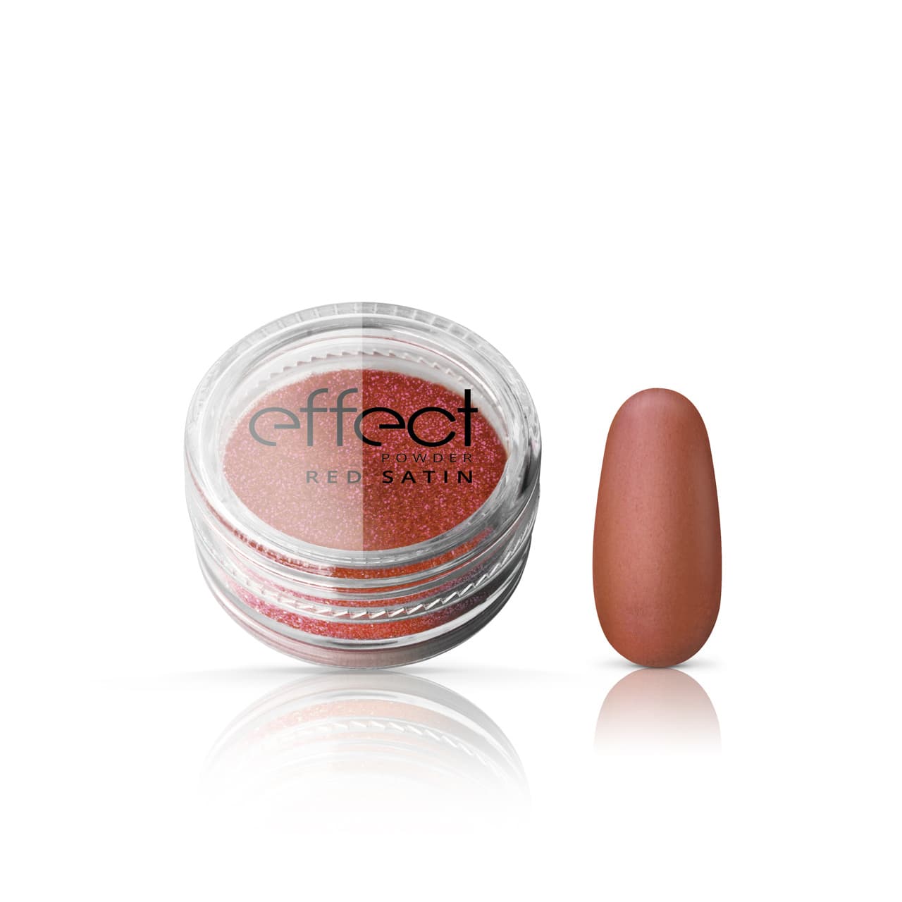 Pyłek do paznokci Red Satine Effect Powder