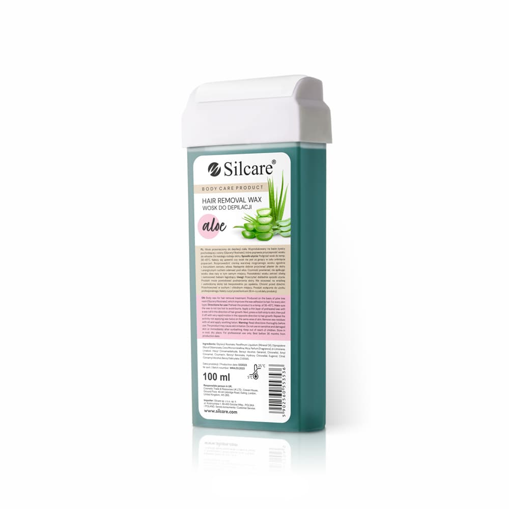 Wosk do depilacji w rolce Aloe Vera