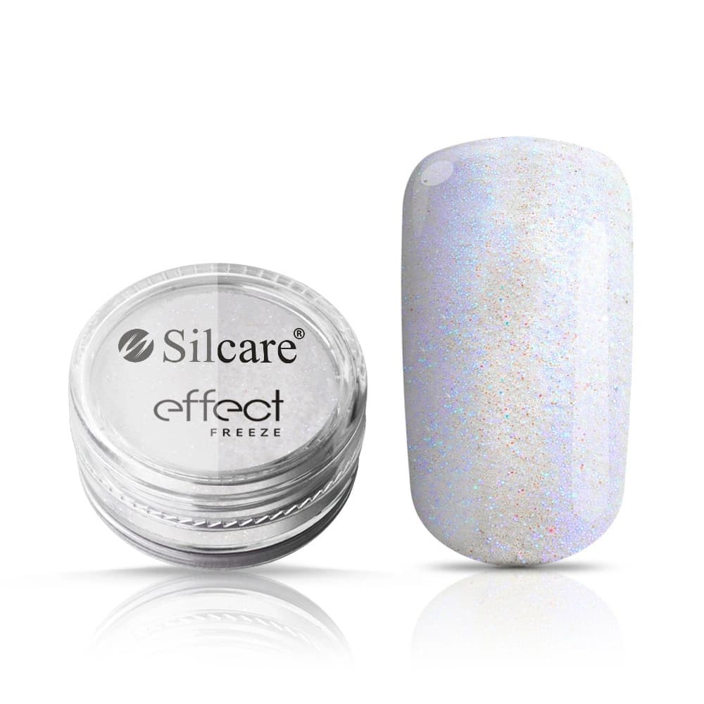 Brokat Freeze Effect - Opal White
