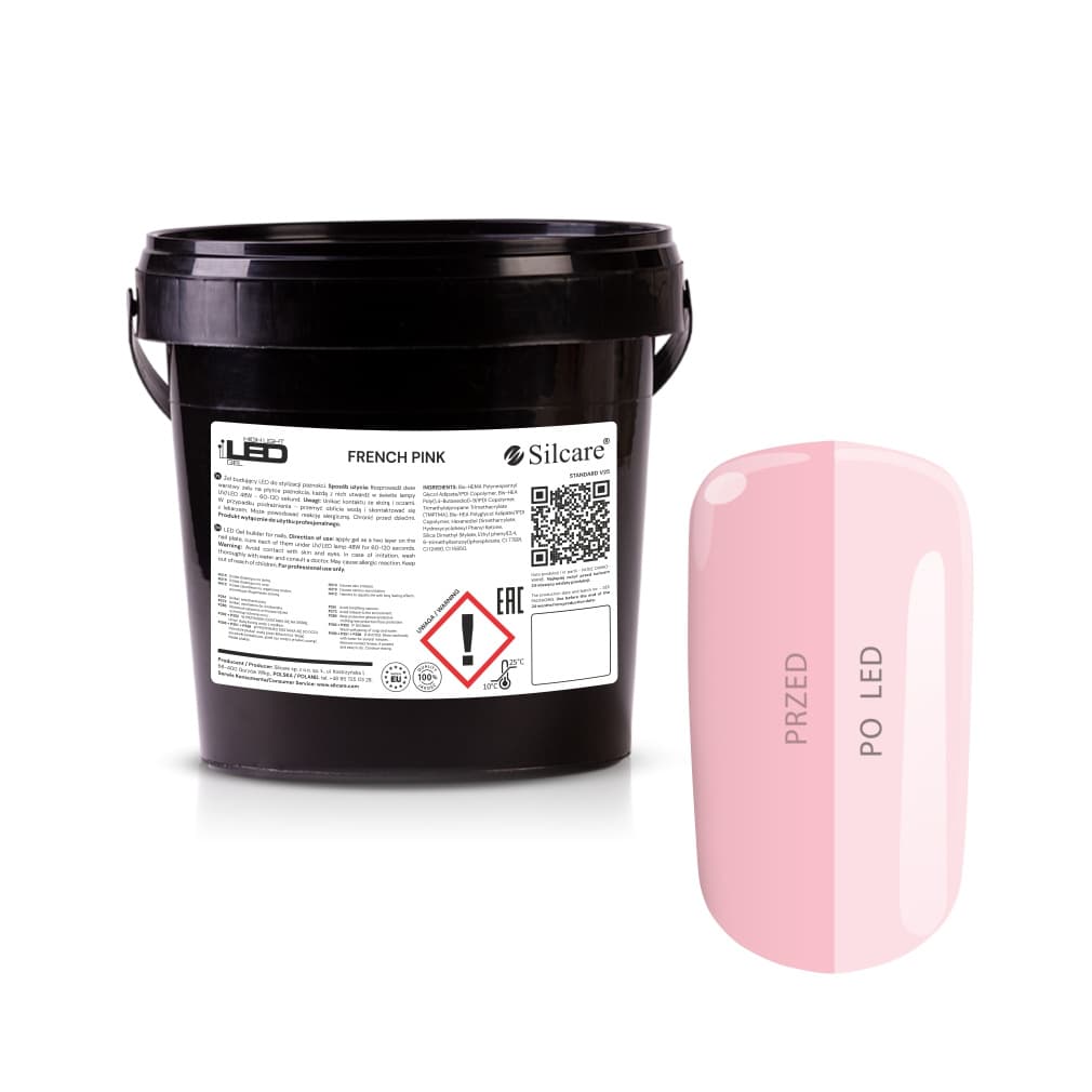 Żel High Light LED French Pink