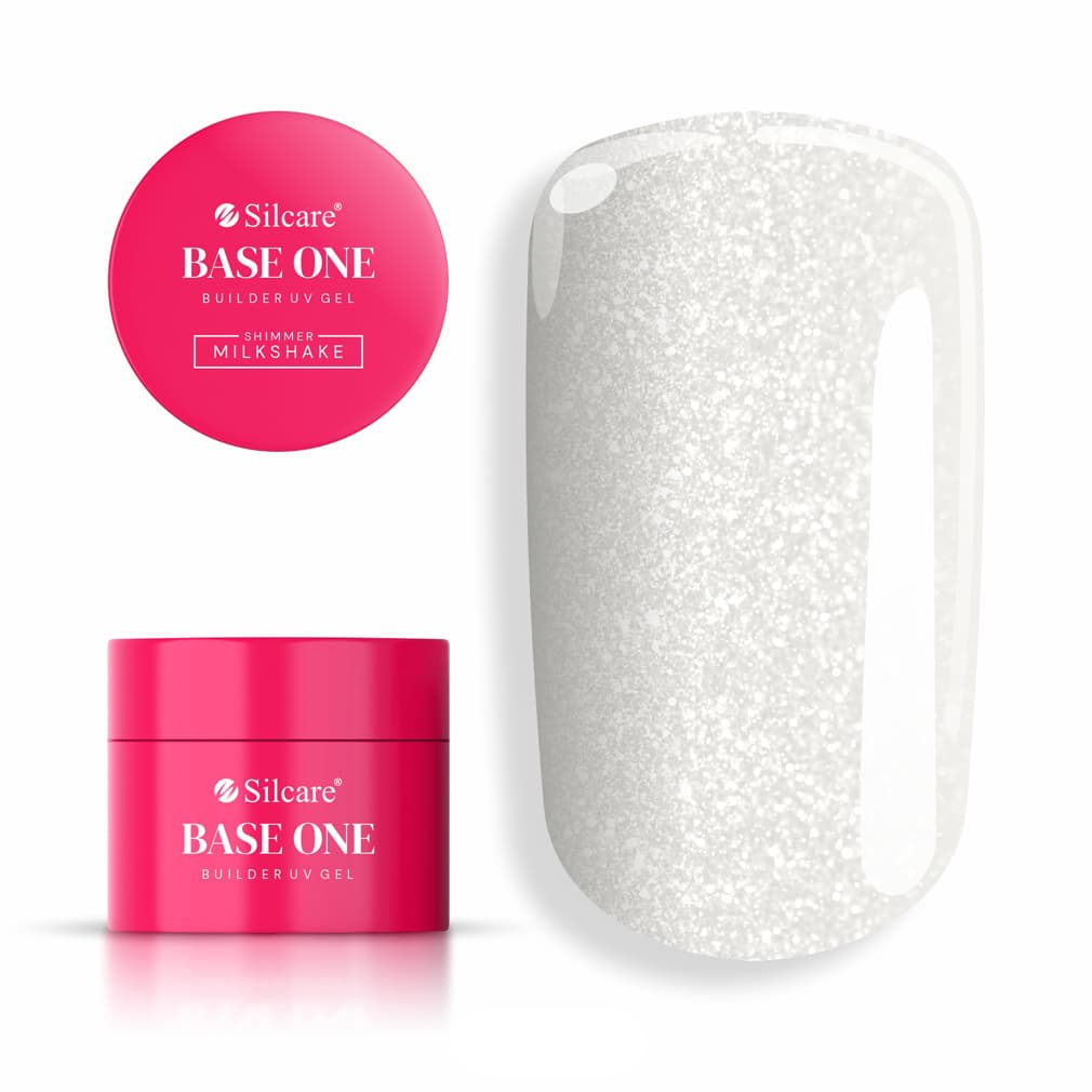 Żel UV Base One Shimmer Milkshake