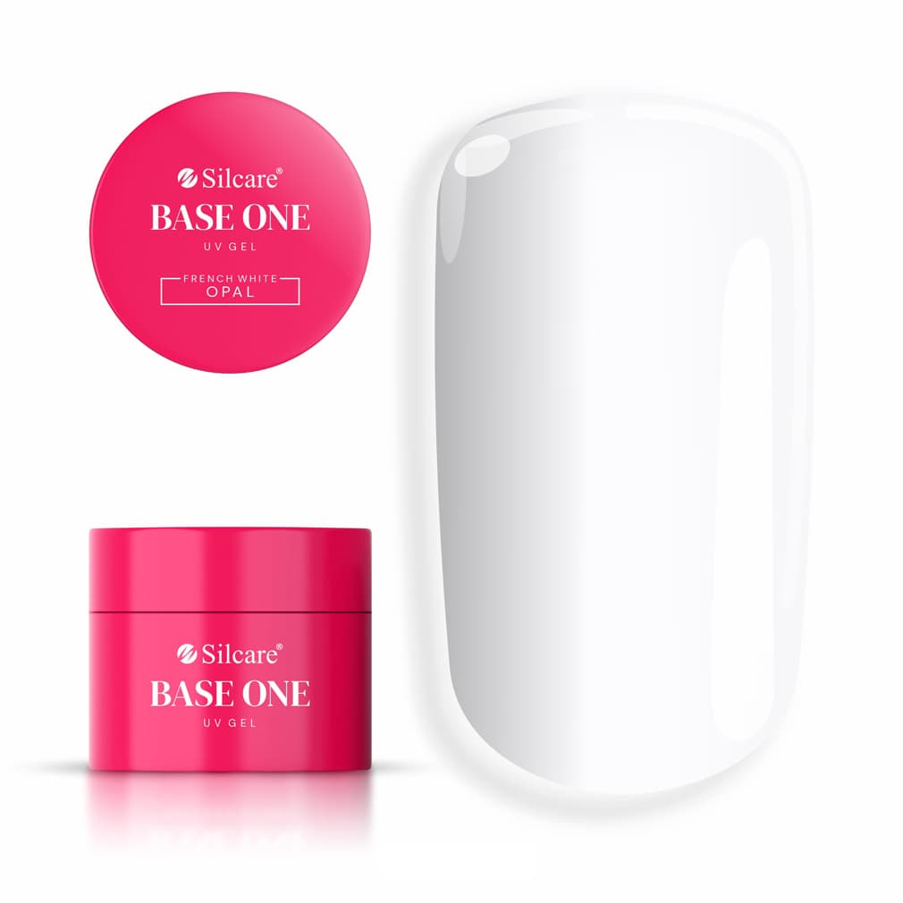 Żel UV Base One French White Opal