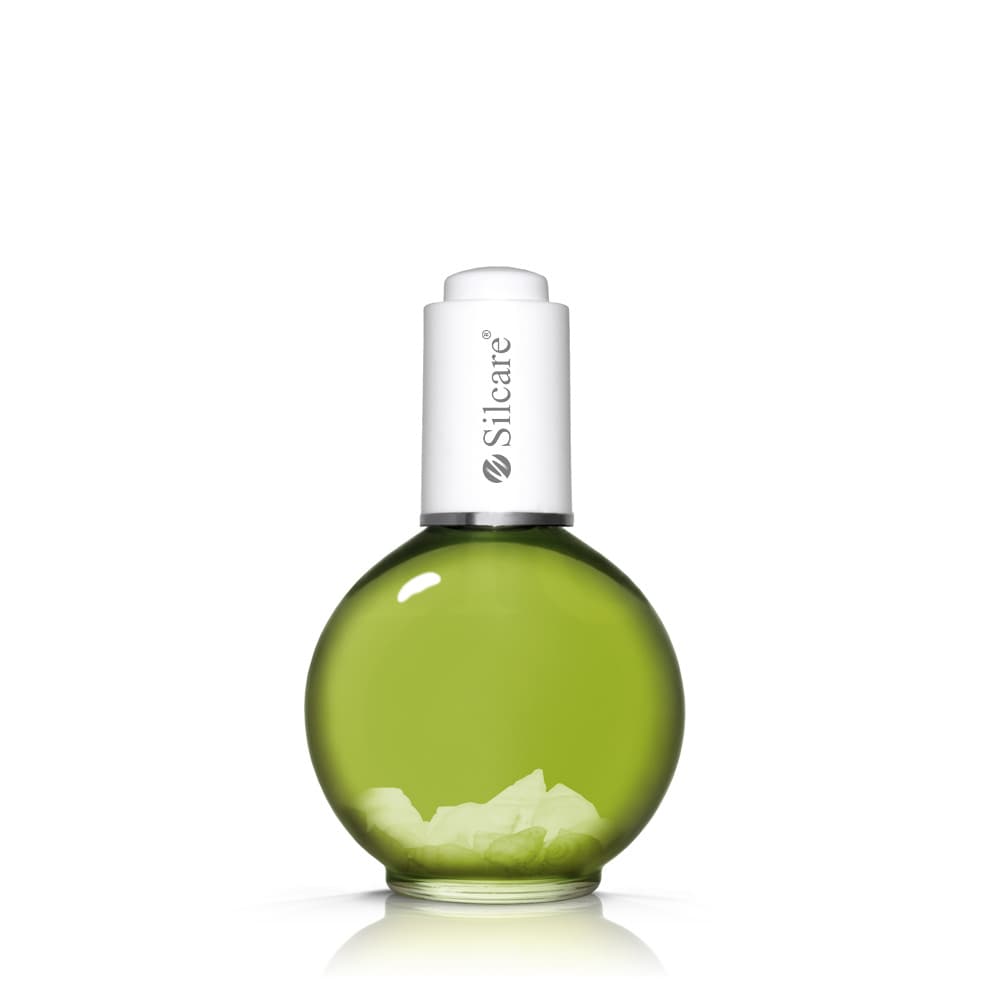 Oliwka do paznokci i skórek z muszlą Kiwi Deep Green