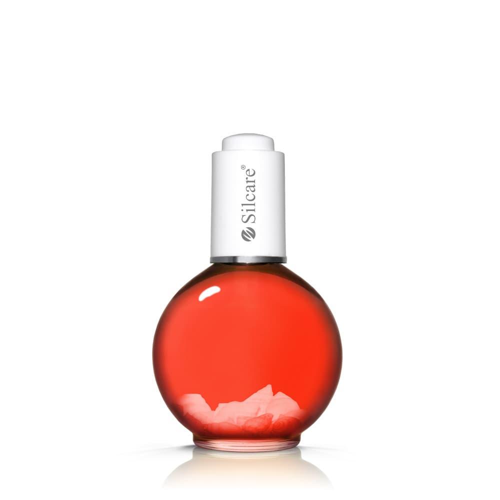 Oliwka do paznokci i skórek z muszlą Strawberry Crimson