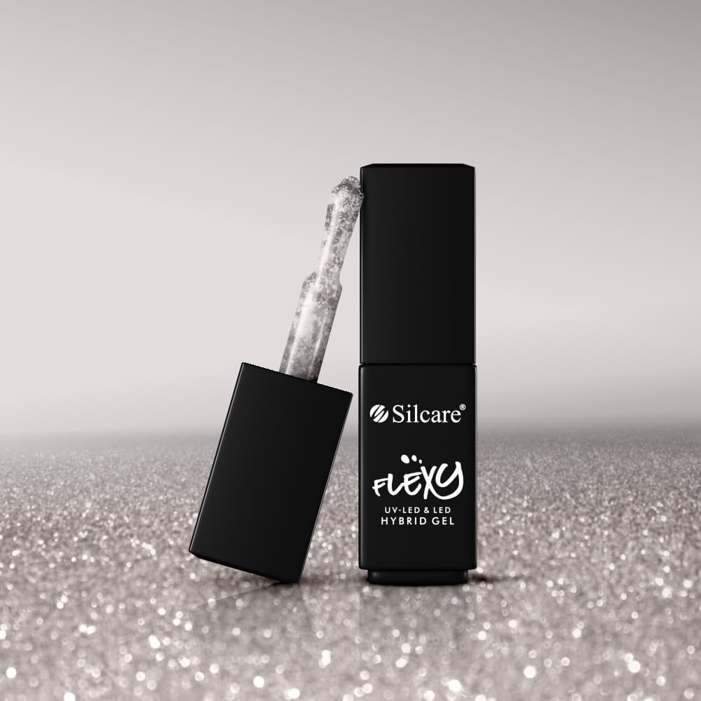 Lakier hybrydowy Flexy 159 Silver Dust