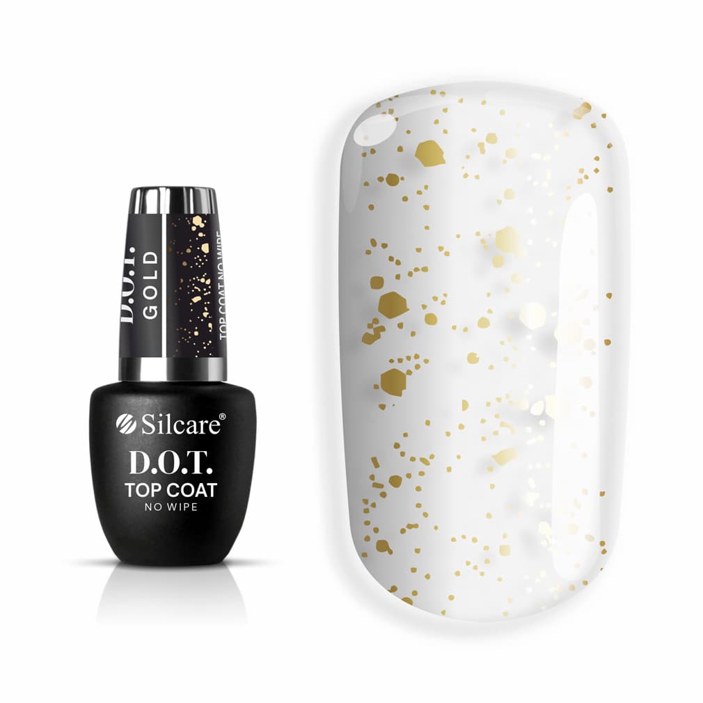 Top z drobinkami DOT Gold