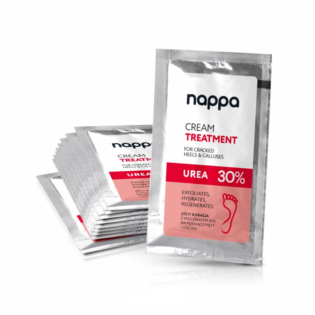 Krem do stóp Kuracja Nappa Mocznik 30% - 10 saszetek