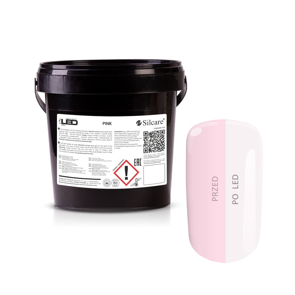 Żel Budujący High Light LED Pink